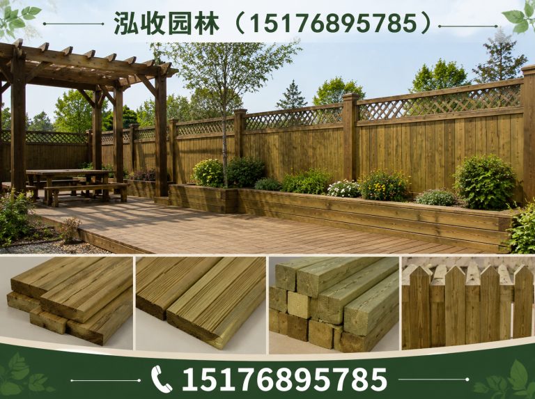 汉中塑木地板展示图