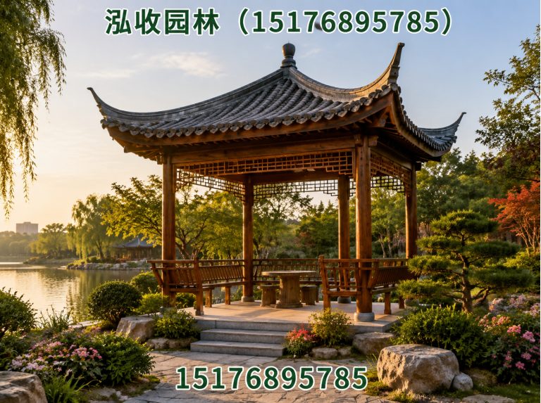 汉中京津冀防腐木工程展示图